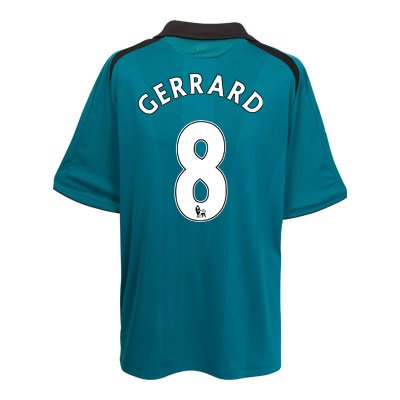 Liverpool Adidas 08-09 Liverpool 3rd (Gerrard 8)