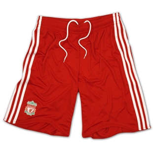 Adidas 08-09 Liverpool home shorts - Kids