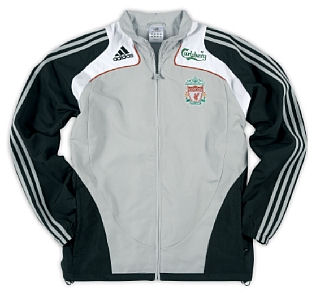 Adidas 08-09 Liverpool Presentation Jacket (grey) - Kids