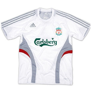 Adidas 08-09 Liverpool Training Shirt (white)