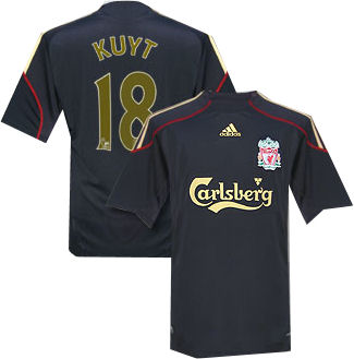 Adidas 09-10 Liverpool away (Kuyt 18)