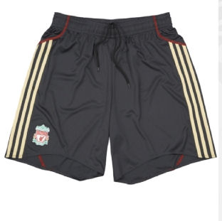 Adidas 09-10 Liverpool away shorts
