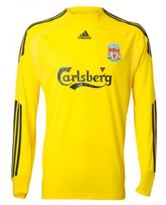 Liverpool Adidas 09-10 Liverpool GK home