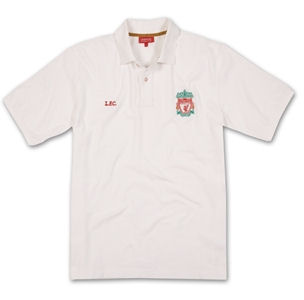 Adidas 09-10 Liverpool Polo Shirt (white)