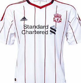Liverpool Adidas 2010-11 Liverpool Adidas Away Football Shirt