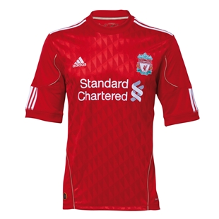 Adidas 2010-11 Liverpool Home Shirt (+ Your Name)