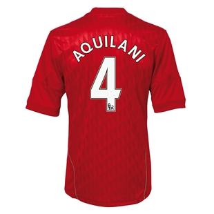 Adidas 2010-11 Liverpool Home Shirt (Aquilani 4)