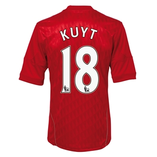 Adidas 2010-11 Liverpool Home Shirt (Kuyt 18)
