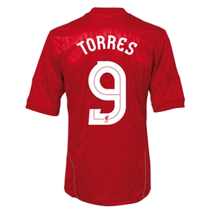 Adidas 2010-11 Liverpool Home Shirt (Torres 9) European