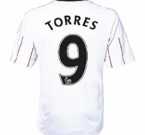 Liverpool Away Shirt Adidas 2010-11 Liverpool Away Shirt (Torres 9) - Kids