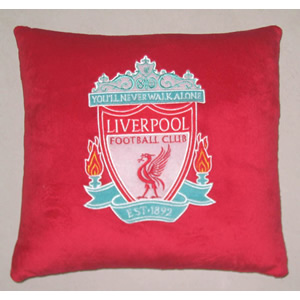 Liverpool Embroidered Cushion