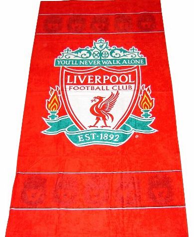 Liverpool F.C. Border Crest Towel