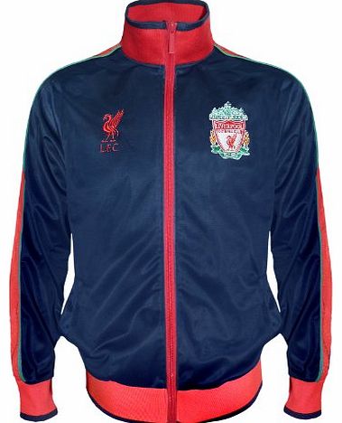 Liverpool FC Official Football Gift Boys Retro Track Top Jacket 12-13 Years XLB