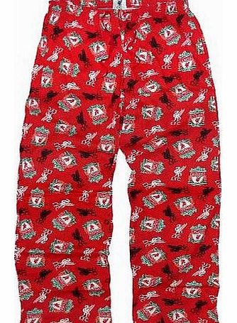 Liverpool F.C. Liverpool FC Official Football Gift Mens Lounge Pants Pyjama Bottoms Red Medium