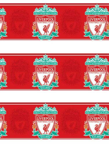 Liverpool FC Crest Wallpaper Border