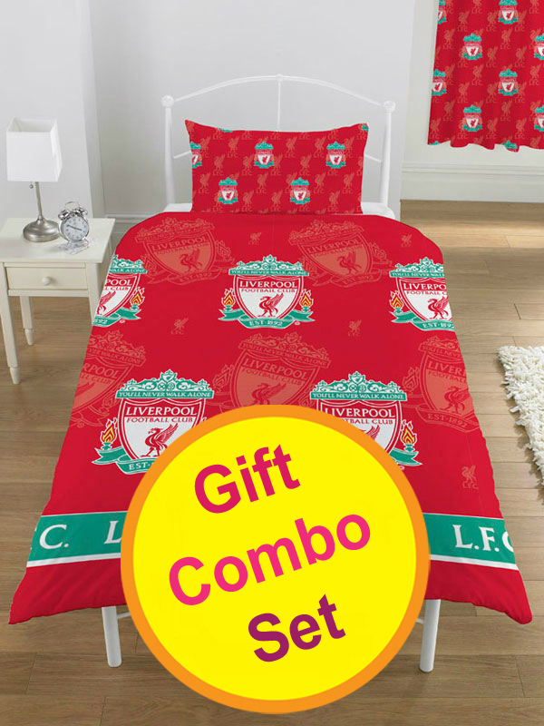 Liverpool FC Duvet Cover and Training Backpack