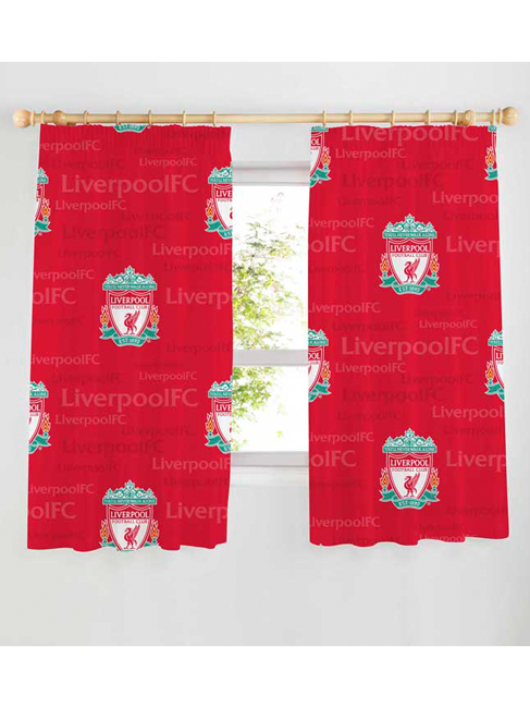 Liverpool FC Echo Curtains 54` Drop
