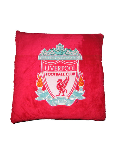 Liverpool FC Embroidered Plush Cushion