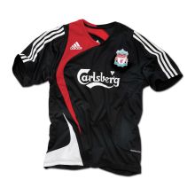 Liverpool Nike 07-08 Liverpool Training Jersey (Black)