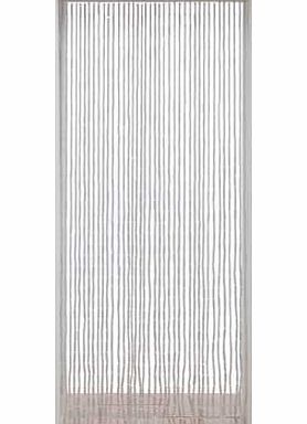 Living Beaded Door Curtains - 91x190cm - White