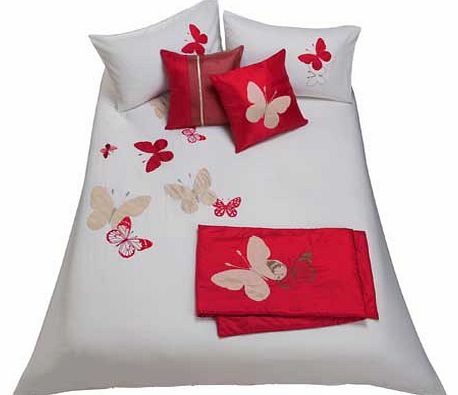 Butterfly Red Bed in a Bag - Double