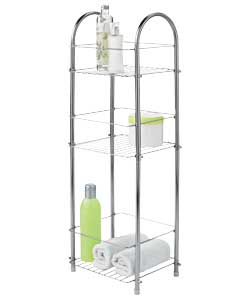 Living Chrome 3 Tier Organiser