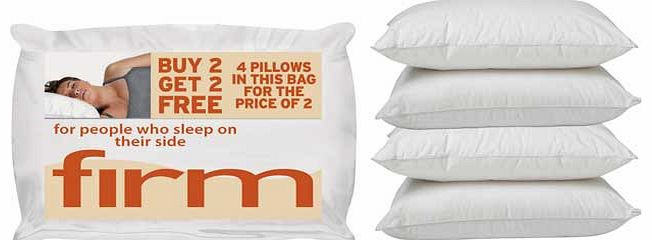 Living Firm Pillows - 4 Pack