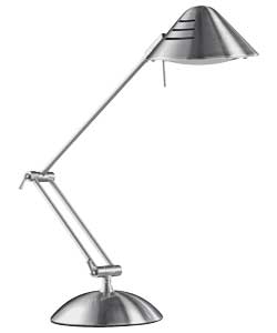 Halogen Steel Desk Lamp