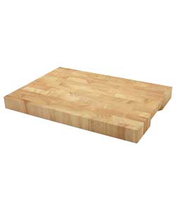 Large Solid Wood Butchers Block Chopping