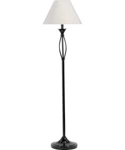Living Milan Floor Lamp - Black