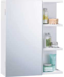 Living Modern Mirrored Bathroom Cabinet with