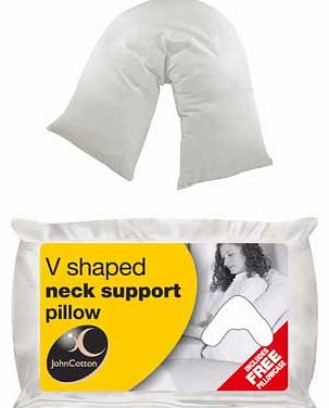 Living Orthopaedic V Shaped Support Pillow