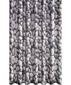 Living Pebbles Shower Curtain
