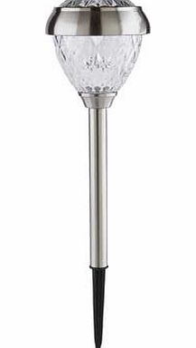 Stainless Steel Solar Crown Twin Lights - Set of 6