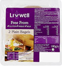 Livwell Free From Plain Bagels (2) Cheapest in