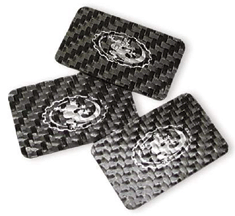 Carbon Fibre Protector Patches