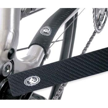 Lizard Skins Carbon Leather Patches With Chainstay Protector