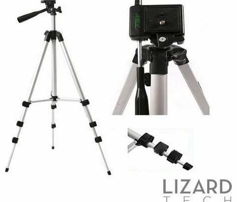 Lizard Tech LTD 50`` Tripod Stand With Carry Case for Toshiba Camileo X400 Camcorder