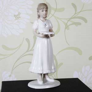 lladro Style Confirmation Day Figurine