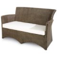 Lloyd Loom 2 Seater Sofa - espresso