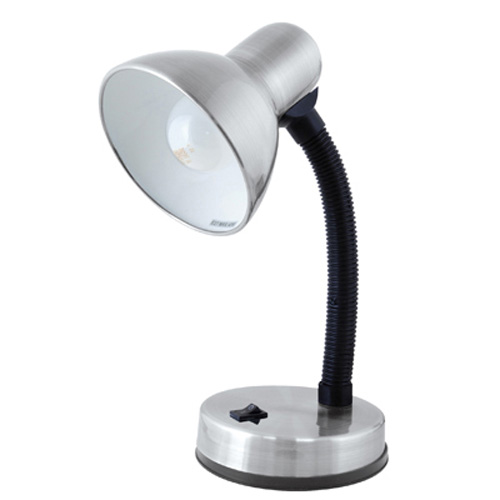 Flexi Desk Lamp - Brushed Chrome