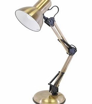 LLOYTRON  L946AB Hobby Desk Lamp - Antique Brass