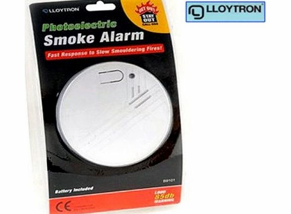 LLOYTRON (LLOYTRON) Photoelectric Smoke Alarm (B9101)