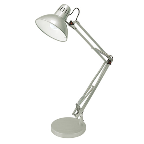 Lloytron Swing Poise Hobby Desk Lamp - Silver