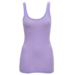 Lna Fitted Tank in Lavender