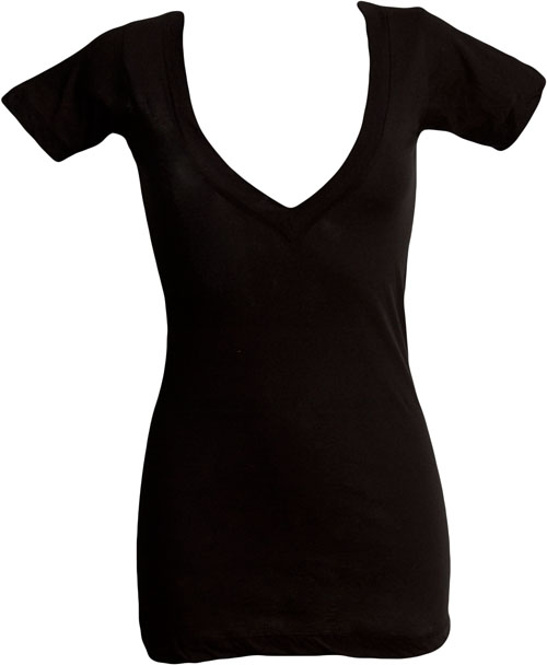 Ladies v neck t shirts uk