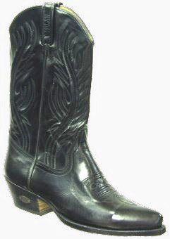 PRE ORDER Loblan Cowboy Boots - 194 - Black