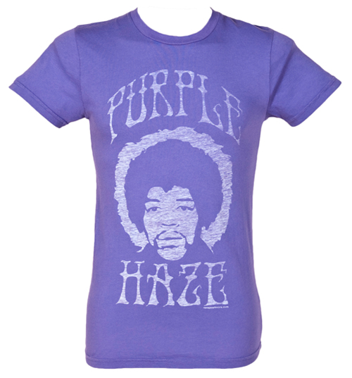 Local Celebrity Mens Jimi Hendrix Purple Haze T-Shirt from