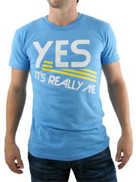Royal Blue Yes T-Shirt