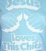 Local Celebrity T-shirts Jesus Loves This Chick Women`s T-shirt